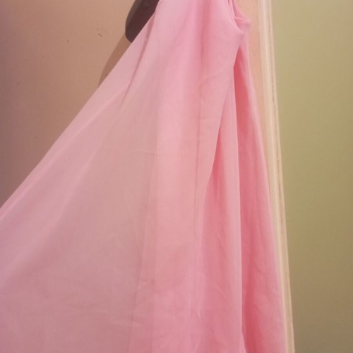 Pink nightgown like new, airy, size L