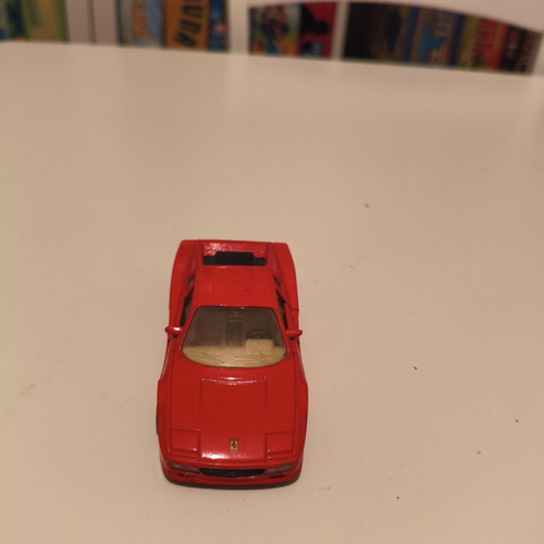 Ferrari 512TR Maisto miniature car like new with pull-back mechanism