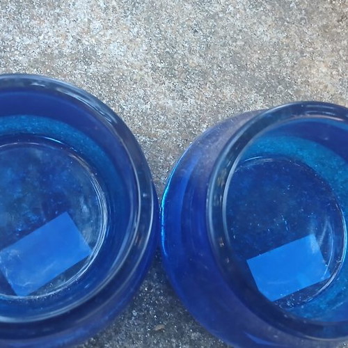 Glass tealight holders IKEA, new, set of 2
