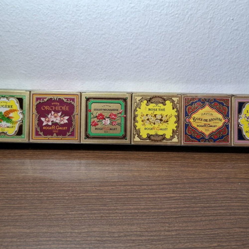 Roger & Gallet Guest Soap boxed like new with lavender, rose, orchid, fougere scents