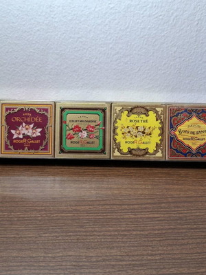 Roger & Gallet Guest Soap boxed like new with lavender, rose, orchid, fougere scents