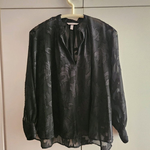 Black transparent H&M shirt size XS like new