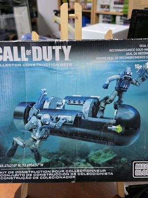 Mega Bloks Call of Duty SEAL SUB RECON 171 pcs Collector Series new
