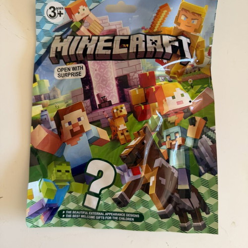 Minecraft secret surprise bag, random design, 1 piece