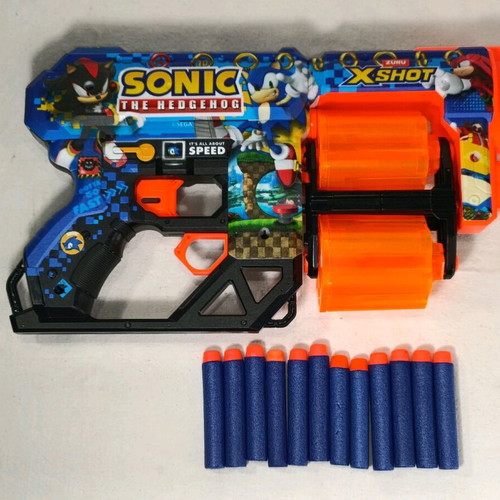 Zuru X-Shot Blaster Skins Dread Sonic used