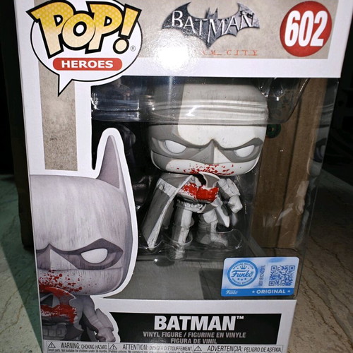 Funko Pop! Heroes Batman Arkham City Batman #602 Special Edition new