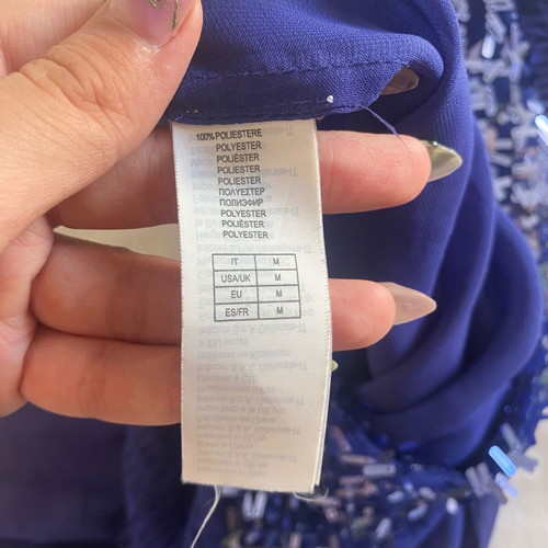 Blue mesh top Y2K Yamamay size M like new