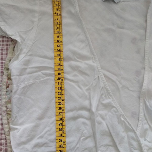 Calliope Crop Top white, like new, wrap style