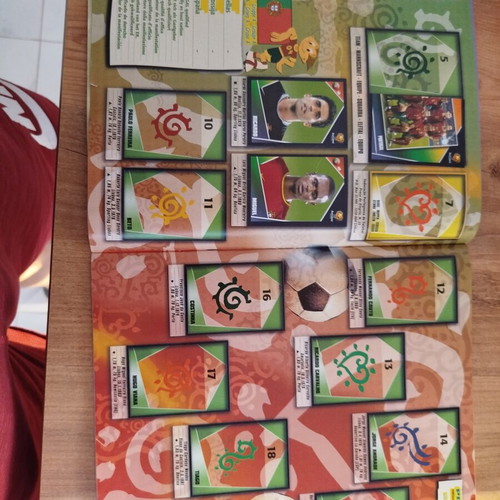 Euro 2004 Sticker Album used