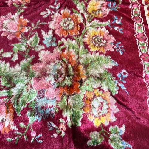 Velvet bedcover like new 2.30x1.50