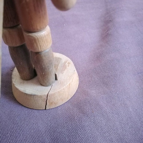 Handmade German Nutcracker used, carved wood