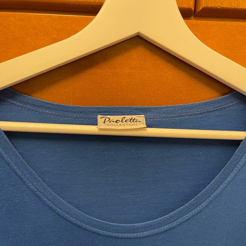 Blue blouse used, plus size XXXL