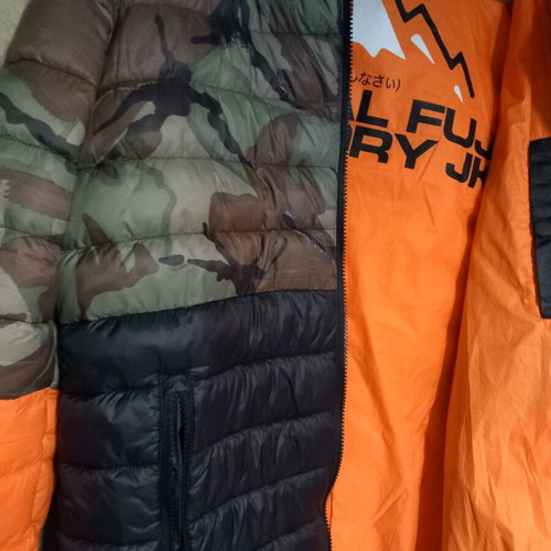Superdry men's jacket large, like new, multicolor