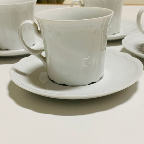 Seltmann Weiden Porcelain Bavaria coffee set used, 8 pieces