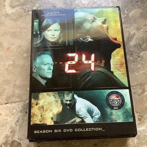 24 Season 6 DVD set used with Greek subtitles