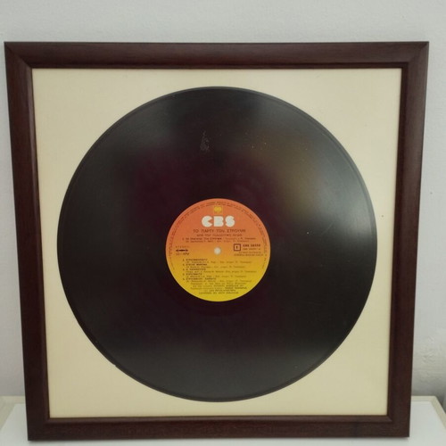 Vinyl record The Smurfs party framed used