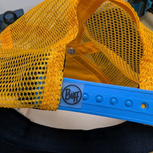 Buff trucker hat like new