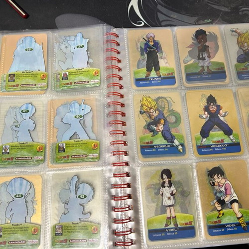Dragon Ball Lamincards 2006 used complete collection