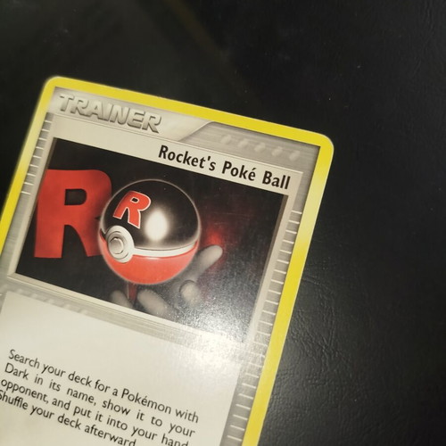 Κάρτα Rocket's Poké Ball Trainer Pokemon μεταχειρισμένη, EX Team Rocket Returns