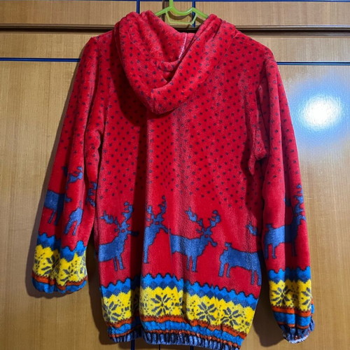 Unisex Christmas Pajama Cool Large unused, Red