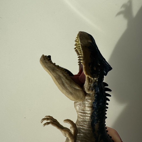 Mattel Jurassic World Sound Allosaurus δεινόσαυρος σαν καινούργιος με ήχους και κινούμενα μέλη