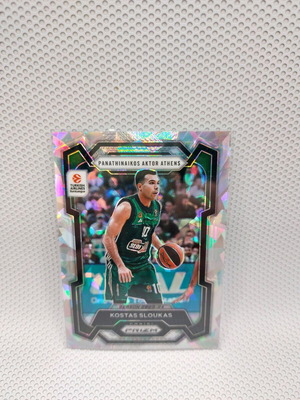 2023-24 Euroleague Prizm Κώστας Σλουκας Cracked ice σαν καινούργιο