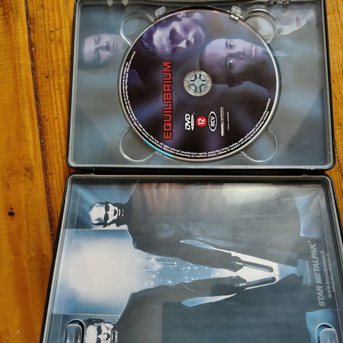 Equilibrium DVD used, limited edition, PAL Region 2, Dutch subs