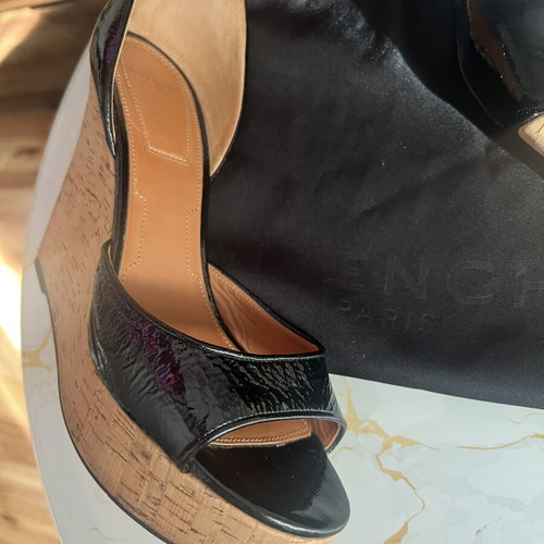 Givenchy platform sandals, black