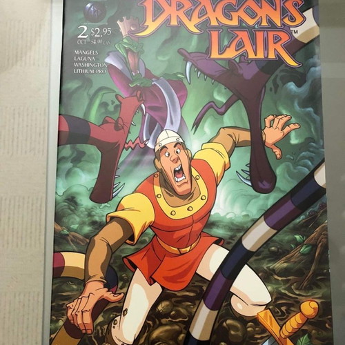 Dragons Lair 1-3 and 1 Variant Crossgen Don Bluth comics new, set of 4