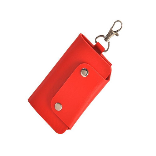 Key wallet new red PU material
