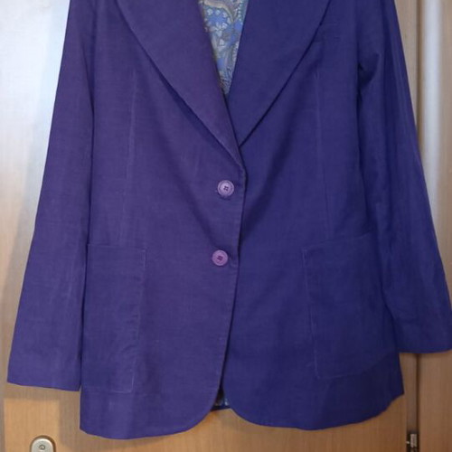Vassia Kostara purple small jacket like new