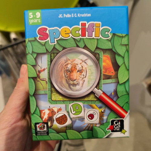 Specific educational card game new