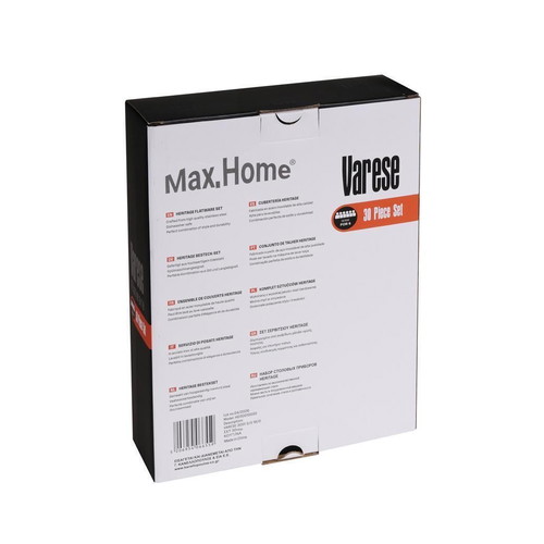 Max Home copper cutlery set 30 pieces