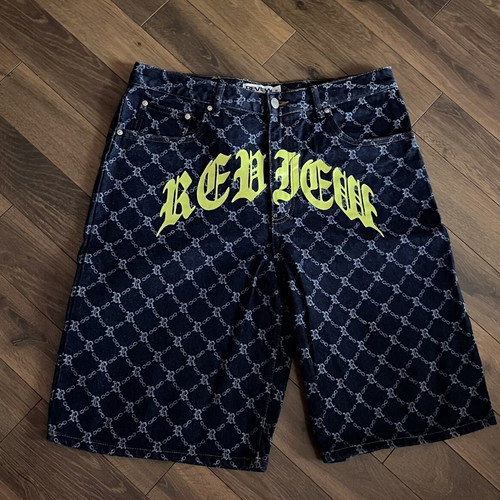 Review women's shorts, size M 38 10, colorful