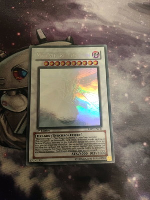 Yu-Gi-Oh card Majestic Red Dragon Ghost Rare used 1st Edition