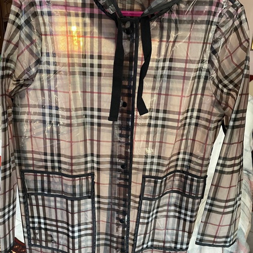 Women's checked raincoat one size from London