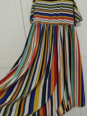 Shein Maxi Dress used, colorful, size XL