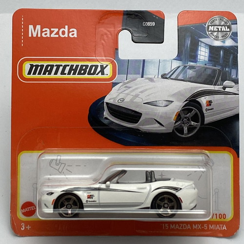 2015 Mazda MX-5 Miata Matchbox collectible toy car scale 1:64 new