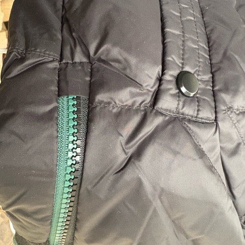 Firetrap women's jacket with goose down, new, size 10, grey/navy with green interior