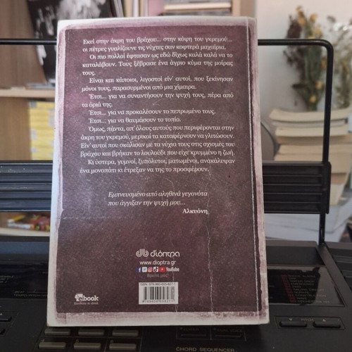Book Στην άκρη του βράχου by Αλκυόνη Παπαδάκη new