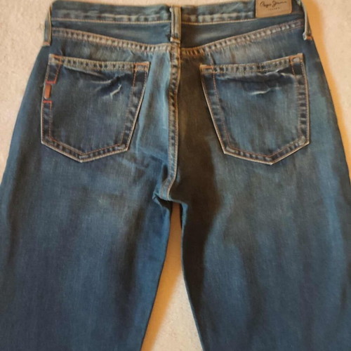 Pepe Jeans bootcut jeans low rise straight leg new blue size S