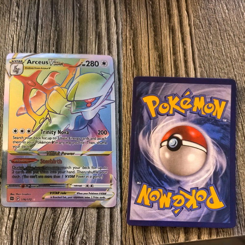 Arceus VSTAR Secret Rare Rainbow Pokemon -  8,00 - Vendora.gr