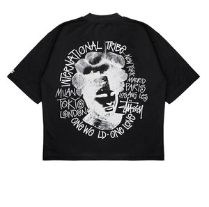 Black T-Shirt Stussy L
