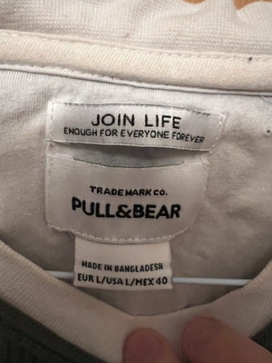 Pull & Bear khaki pullover like new, size L