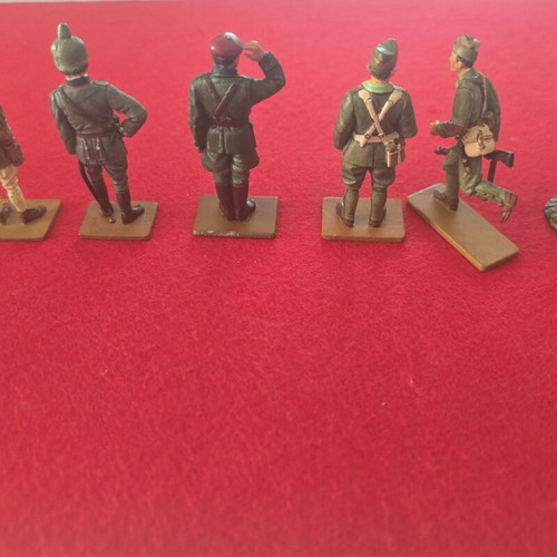 Del Prado lead soldiers pack of 6 like new
