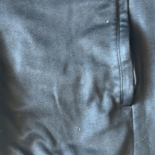 Adidas Jacket XL black with small hole, like new