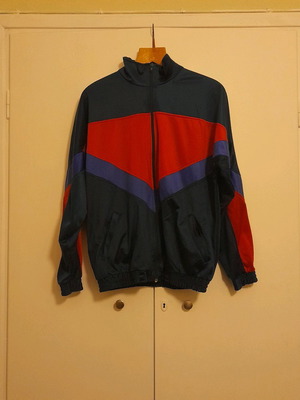 Old school jacket Orso Poeta medium/large μεταχειρισμένο μπλε