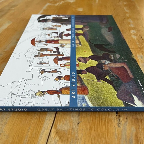 Great Paintings to Colour In like new