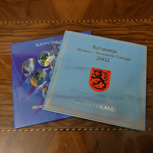 Official Finland Euro Coin Set 2002 new