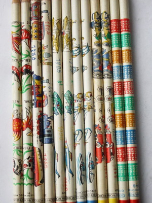 Bohemia Works pencils from 1970s Czechoslovakia new, pack of 12